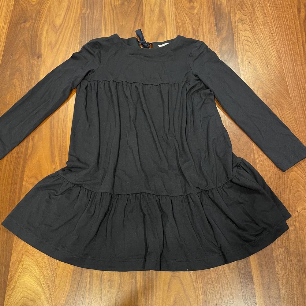Size 10 Bonpoint Black Jersey Dress